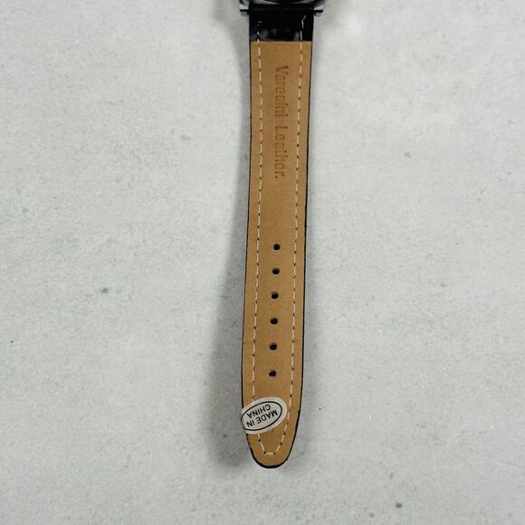 New Mexico State Watch Mens 38mm Aggies Red Two Town Leather Band New Battery - Picture 7 of 10